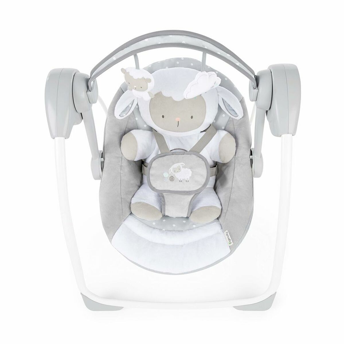 Hamaca para Bebé Ingenuity Cuddle Lamb Compacto Gris